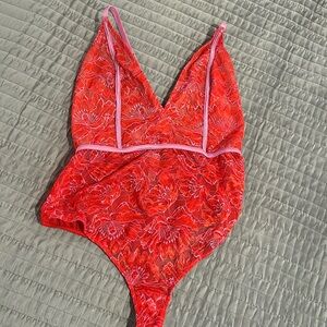 Auden red/pink lingerie